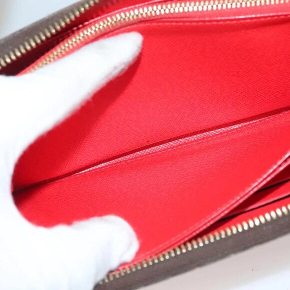 LOUIS VUITTON Monogram Yayoi Kusama Zippy Wallet Red M60450 LV Auth 132196 - Picture 14 of 16